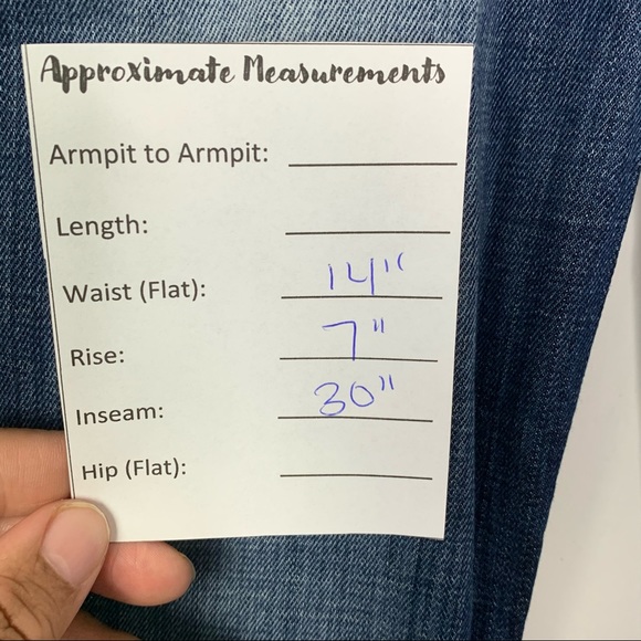 Hudson Collin Skinny with Flap Pockets Size 26 - Picture 12 of 12